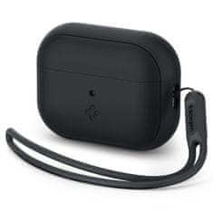 Spigen Etui za brezžične slušalke, silikonski, črn, AirPods Pro 2
