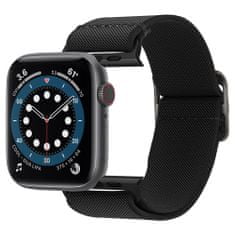 Spigen Pas za pametno uro Lite Fit, črn, za Apple Watch Ultra (49 mm)/8/7 (45 mm)/SE 2022/6/SE/5/4 (44 mm)/3/2/1 (42 mm)