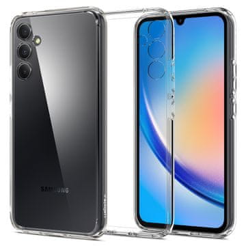 Spigen Ovitek za telefon Ultra Hybrid, prozoren, Samsung Galaxy A34 5G