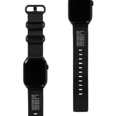 UAG Pas za uro, grafitni, Apple Watch Ultra (49 mm)/8/7 (45 mm)/SE 2022/6/SE/5/4 (44 mm)/3/2/1 (42 mm)