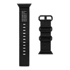 UAG Pas za uro, grafitni, Apple Watch Ultra (49 mm)/8/7 (45 mm)/SE 2022/6/SE/5/4 (44 mm)/3/2/1 (42 mm)