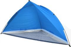 ProGarden Plažni šotor z UV zaščito 260 x 110 x 110 cm modra KO-X61900560