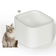 SYMPLEE DU2L-WS Smart Pet Water Fountain pametna fontana za mačke in pse z upravljanjem mobilne aplikacije, WiFi, 2,5 L