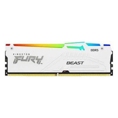 Kingston FURY Beast EXPO/DDR5/32GB/5200MHz/CL36/1x32GB/RGB/bela