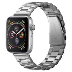 Spigen Pas za uro Modern Fit, srebrn, za Apple Watch Ultra (49 mm)/8/7 (45 mm)/SE 2022/6/SE/5/4 (44 mm)/3/2/1 (42 mm)