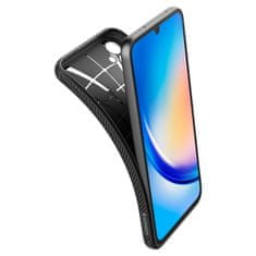 Spigen Ovitek za telefon Liquid Air, črn, Samsung Galaxy A34 5G
