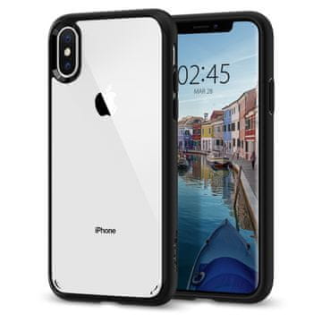 Spigen Ovitek za telefon, črn, iPhone XS/X