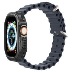 Spigen Zaščitni pokrov za pametno uro, črn, Apple Watch Ultra 49 mm