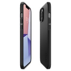 Spigen Ovitek za telefon Thin Fit, črn, iPhone 12/Pro