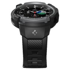 Spigen Zaščitni pokrov za pametno uro Rugged Armor Pro, siv, Samsung Galaxy Watch4 Classic 46 mm