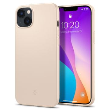 Spigen Ovitek za telefon Thin Fit, peščeno bež, iPhone 14 Plus