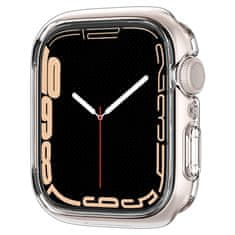 Spigen Zaščitni pokrov za pametno uro, Apple Watch, prozoren, za Apple Watch 8/7 41 mm