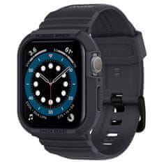 Spigen Zaščitni pokrov za pametno uro Rugged Armor Pro, siv, za Apple Watch 8/7 (45 mm)/SE 2022/6/SE/5/4 (44 mm)