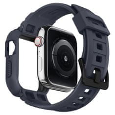 Spigen Zaščitni pokrov za pametno uro Rugged Armor Pro, siv, za Apple Watch 8/7 (45 mm)/SE 2022/6/SE/5/4 (44 mm)