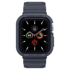 Spigen Zaščitni pokrov za pametno uro Rugged Armor Pro, siv, za Apple Watch 8/7 (45 mm)/SE 2022/6/SE/5/4 (44 mm)