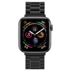 Spigen Pas za uro Modern Fit, črn, za Apple Watch Ultra (49 mm)/8/7 (45 mm)/SE 2022/6/SE/5/4 (44 mm)/3/2/1 (42 mm)