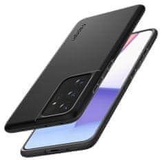 Spigen Ovitek za telefon Thin Fit, črn, Galaxy S21 Ultra