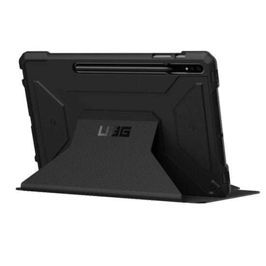 UAG Ovitek za tablični računalnik Metropolis, črn, Samsung Galaxy Tab S8/S7