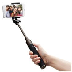 Spigen Velo S530W palica za selfije, črna