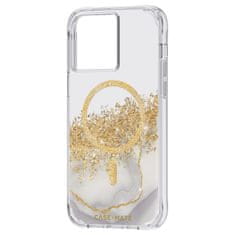 Ovitek za telefon Mate Karat Marble MagSafe, videz marmorja/bleščice, iPhone 14 Pro Max