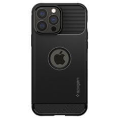 Spigen Ovitek za telefon, Liquid Air, črn, iPhone 13 Pro Max