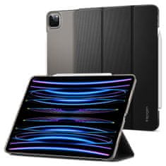 Spigen Ovitek za tablični računalnik Liquid Air Folio, črn, iPad Pro 11" (2022/2021)