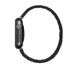 Pitaka Pas za uro iz ogljikovih vlaken, črn, Apple Watch Ultra (49 mm) 8/7 (45 mm)/6/SE/5/4 (44 mm)/3/2/1 (42 mm)
