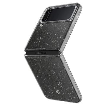 Spigen Ovitek za telefon AirSkin Glitter Crystal, črn/bleščice, Samsung Galaxy Z Flip4