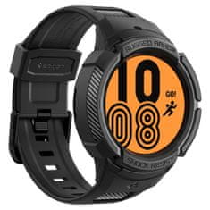 Spigen Zaščitni pokrov za pametno uro Rugged Armor Pro, črn, Samsung Galaxy Watch5 Pro 45 mm