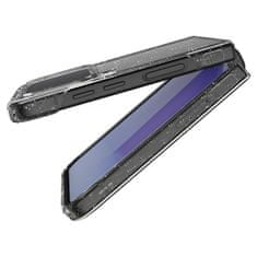 Spigen Ovitek za telefon AirSkin Glitter Crystal, črn/bleščice, Samsung Galaxy Z Flip4
