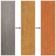 Vidaxl Strešne plošče 12 kosov zarjavele 80x44 cm corten jeklo