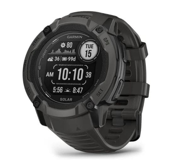 Garmin Instinct 2X Solar pametna ura, grafitna barva