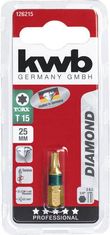 KWB vijačni nastavek, diamantni, 25 mm, T15 (49126215)