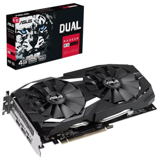 ASUS Dual Radeon RX 560 grafična kartica, 4 GB GDDR5 (90YV0HG0-M0NA00)