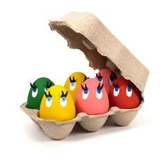 GLORIA Egg pasja igrača, Velikost S, lateks, 24 kosov