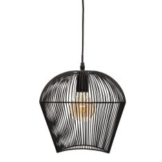Atmosphera Stropna svetilka Atmosphera Jena Black 40W Metal (26 x 26 x 25 cm)