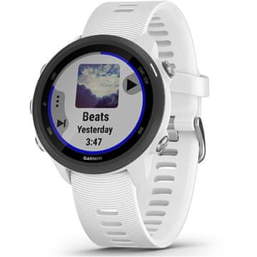 Garmin Forerunner 245 Music Optic White