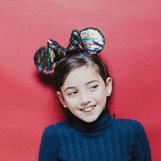 Disney Bleščeči naglavni trak za deklice Minnie Mouse V700049L