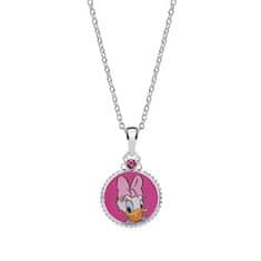 Disney Srebrna ogrlica z obeski Daisy Duck CS00026SRPL-P (verižica, obesek)
