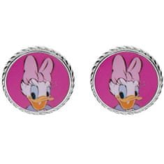 Disney Očarljivi srebrni uhani Daisy Duck ES00029SL