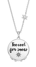 Disney Igriva dekliška ogrlica Olaf Frozen CS00010SRJL-P.CS