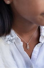 Disney Čudovita srebrna princesa ogrlica C902727TL-P (verižica, obesek)
