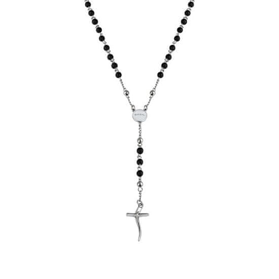 Breil Brezčasna ogrlica iz perl s križem Koda TJ2990