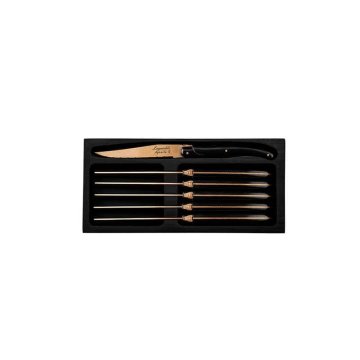 Forged Laguiole PRESTIGE LINE Set nožev za zrezke - Copper Stonewash (6 kom)