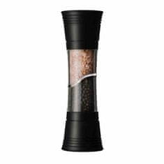 shumee KYO - Dvojni mlinček za zelišča in začimbe, črn