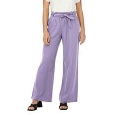 Jacqueline de Yong Ženske hlače JDYSAY Loose Fit 15254626 Purple Rose (Velikost 36)