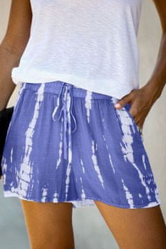 OMG! Ženske elegantne kratke hlače Morcangaine modra