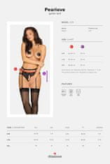 Obsessive Ženske nogavice za pas, črna, XL/XXL