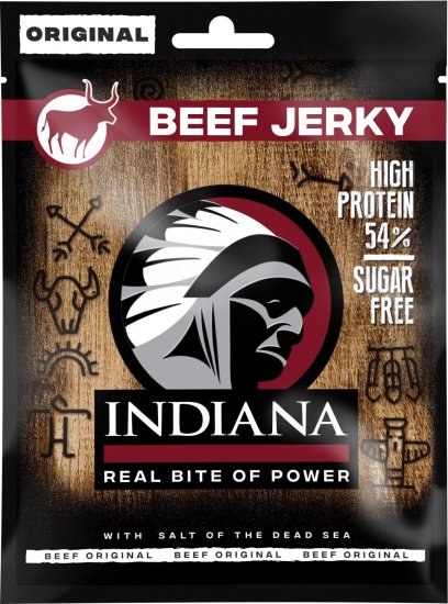 INDIANA JERKY INDIANA Beef Jerky Original 25g