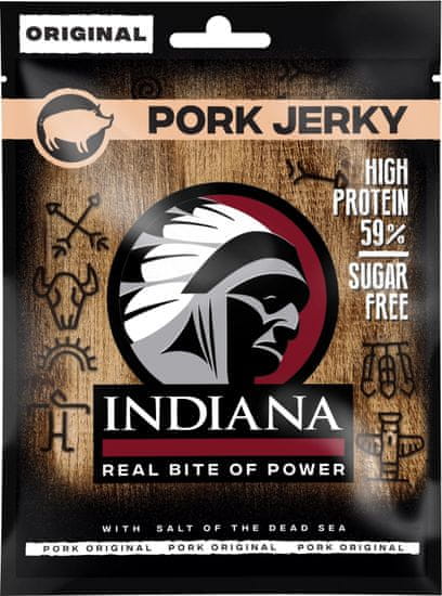 INDIANA JERKY pork Original 25g